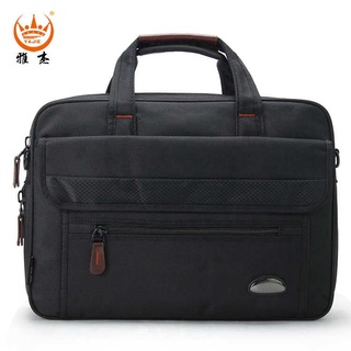 Nuevo maletín pulgadas hombres portátil bolsa impermeable buena tela Oxford bolsa de viaje portátil práctico archivo bolsillo de trabajo (1)