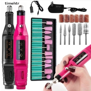 Timehtr Kit De Máquina De manicura/pedicura eléctrica/Arte De uñas