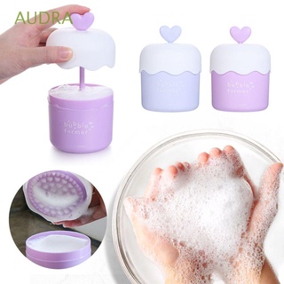 AUDRA Cute Bubbler Household Foam Cup Foam Maker Body Wash Wash Cleansing Face Clean Tool Shower Bathing Facial Cleanser Bubble Maker/Multicolor