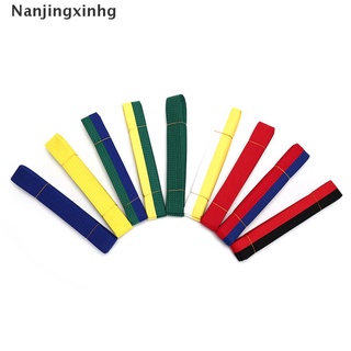 [Nanjingxinhg] taekwondo martial arts belt karate judo uniform waistband strap sash 220cm [HOT]