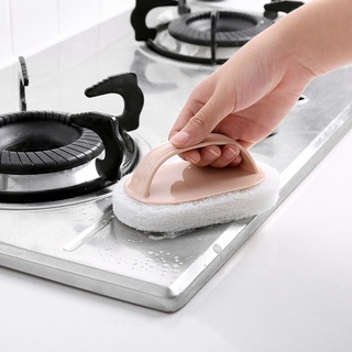 limpieza de cocina baño de vidrio limpieza de pared cepillo de baño mango esponja baño