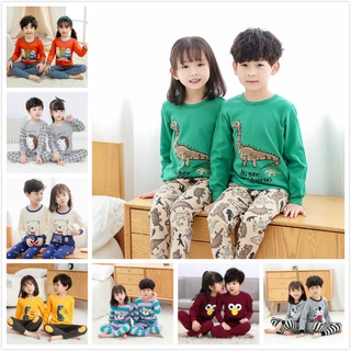 3-15años pijamas niños ropa de dormir traje de algodón de dibujos animados pijamas niños niñas pijamas pijamas ropa de hogar (1)