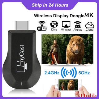 MX18 PLUS TV Dongle, Android Compatible, Netflix, Youtube, Mirrored Airplay, DLNA TV Stick, Similar to Miracast, EC-DREAM Uulike