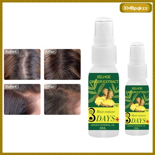jengibre crecimiento del cabello spa aceite esencial suero puro natural para mujeres y hombres 10ml
