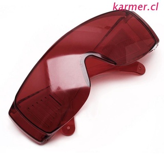 kar3 nuevas gafas rojas de protección de ojos curado luz blanqueamiento uv dentista dental