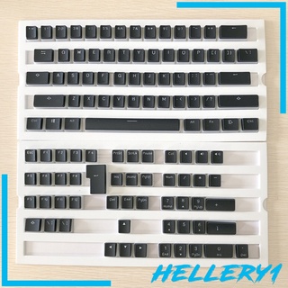 [HELLERY1] Juego de teclas de doble tiro con extractor de llaves para teclado mecánico Cherry MX