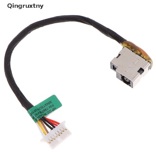 [qingruxtny] DC Power Jack Repair Parts With Cable Laptops Connector For HP 250 255 [HOT]