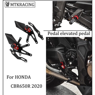 Mtk RACING para CB650R CBR650R CB 650R CBR 650R pedal trasero elevado pedal para motocicleta articulado pedal sistema 2019-2020