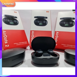 Audífonos inalámbricos bluetooth Air Dots 2 Xiaomi Airdots auriculares inalámbricos sellados listos para enviar CARMINE