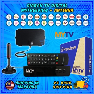 Mtv Digital TV Myfreeview DVB T2 decodificador de televisión