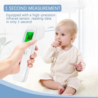 Guiche termómetro infrarrojo sin tacto Para bebés niños y Adultos lectura instantánea con función De memoria De alarma fiebre