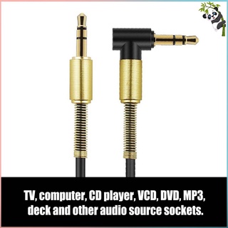 3.5 mm Jack Cable de Audio Jack 3,5 mm macho a macho Audio Aux Cable de coche auriculares línea de alambre Aux Cable