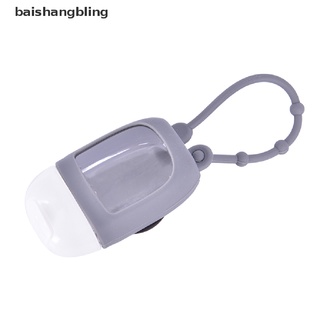 babl 1pc cartoon wash - botella de silicona libre portátil 30 ml botella cubierta de botella bling