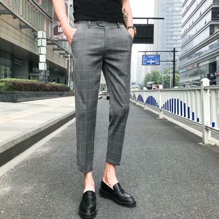 Pantalones a cuadros para hombre pantalones largos/pantalones formales/pantalones casuales inteligentes/oficina/PANJANG