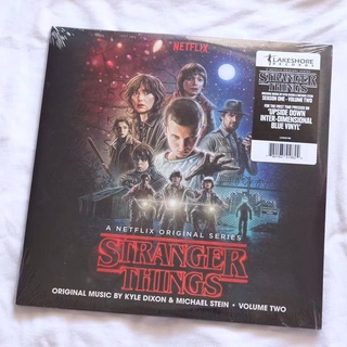 Stranger Things 1 Strange Things primera banda sonora en vinilo 2LP de plástico azul