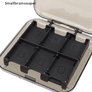 Smallbrainssuper 12 in 1 Clear Game Card Case for Nintendo Switch Game Card Storage Box SBS (5)