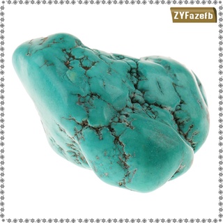 5cm Rough Turquoise Stone Raw Dark Green Nugget Quartz Rock Crystal Specimen Mineral Collection