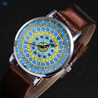 Pareja relojes hombres reloj de cuarzo reloj para hombres y mujeres con impresión Retro esfera redonda (6)