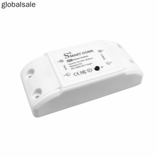 Tuya interruptor inteligente WiFi 2.4Ghz inalámbrico de Control remoto de 10A 2200W Timer Switch Relay módulo (2)