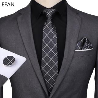 nuevo estilo de la boda lazos de los hombres clásico corbata conjunto de negocios corbata accesorios hombres corbata bolsillo cuadrado gemelos conjuntos