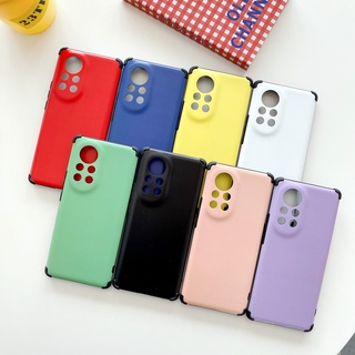 Huawei Nova 8 Pro Candy Color Shockproof Hard Casing Soft Edge Camera Full Protection Fashion Luxury Phone Case Cover