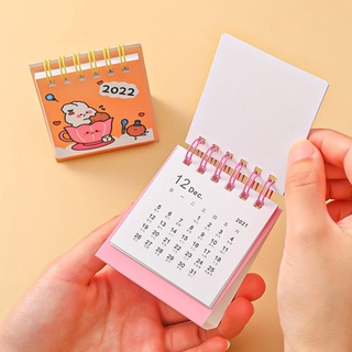 9,3 * 6,4 Cm Süßes Mini-Kalender-Notizbuch 2022 escritorio-decoreacionesplan Büro-Schreibtischbedarf C7O2 (2)