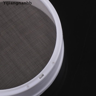 yijiangnanhb colador de plástico blanco de malla fina colador de harina tamiz tamiz herramienta de cocina caliente