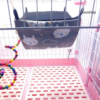 [Vip]Double-Layer Bird Hamster Squirrel Hanging Hammock Nest Pet Cage Sleeping Bed (8)