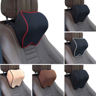 Asiento De auto Universal para reposacabezas cuello cómodo De seguridad De seguridad memoria Espuma Cervical almohada De algodón