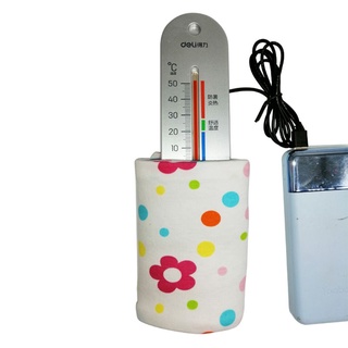 LIDU1 USB Carga Bebé Recién Nacido Biberón Calentador Portátil Al Aire Libre Leche Caliente Cubierta Enfermería Aislado Bolsa De Cuidado (2)