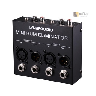 Mus Compact Hum Eliminator Box 4 canales pasivo Buzz destructor de ruido cancelador