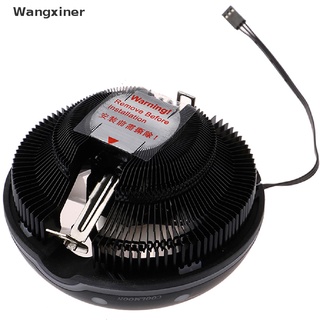 [wangxiner] rgb cpu enfriador led disipador de calor 3 pines intel amd pc procesador de escritorio ventilador de refrigeración venta caliente