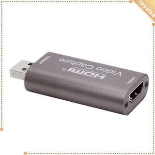 Mini tarjeta de captura de vídeo Ultra alta velocidad USB Video/Audio convertidor tarjeta adaptadora para juegos, Streaming (4)
