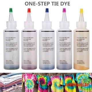 Xotomj 5 Kit De botellas/juego De tintes De corbata/diy/tela textil/tela Dye Pigm
