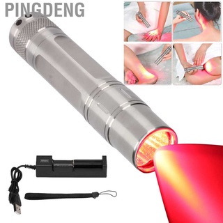 pingdeng lámpara de terapia infrarroja portátil led 630nm 660nm 850nm luz roja profunda dispositivo de la máquina para el alivio del dolor muscular relax (3)