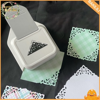 Bk Plastic Card Punching Machine Non-sliding Base Paper Puncher Sturdy for Scrapbook