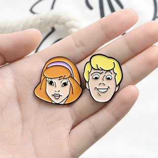 scooby doo broches de esmalte de dibujos animados de la familia avatar pins de solapa scooby socio avatar insignias regalos para amigos | bolive | (3)