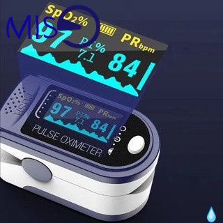 Oxímetro De Dedo Digital/oxigenador De sangre/oxímetro oxigenador/medidor De saborómetro/doctor/ Spo2 Pr/frecuencia Cardíaca ((sin batería)) Missyou