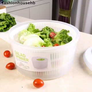 fashionhousehb plástico grande ensalada spinner hoja secador lechuga veg escurridor aderezo hierba agua venta caliente