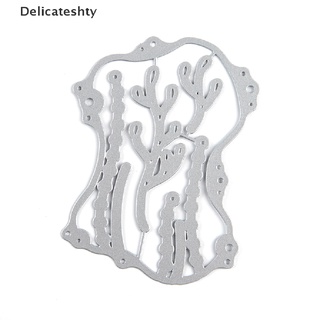 [delicado] metal corte die kelp fondo diy scrapbooking álbum de fotos decorativo artesanía caliente