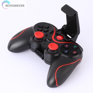 MYHOME control de juegos inalámbrico T3 Bluetooth Gamepad Joystick para teléfonos móviles Android PC