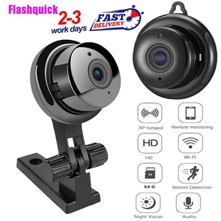 [Flashquick] 1080P inalámbrico Mini cámara WiFi interior/exterior cámara IR Monitor de visión nocturna