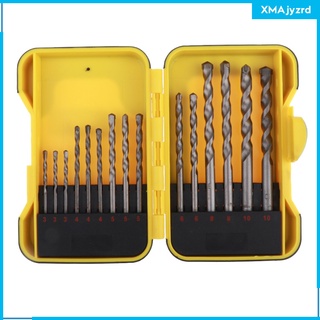 Drill Set of 15, Metal Drill Set, Steel Drill Bit for All Commercially Available