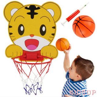 Kidsup divertido aro de baloncesto y pelotas de juego para bebés niños juego de disparos colgante tablero de baloncesto