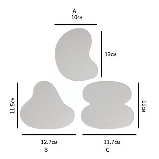 DEADRA Irregular Mug Coaster Acrylic Coffee Pad Tea Coaster Gadget Heat Insulation Dish Mirror Home Placemat Cup Mat (2)
