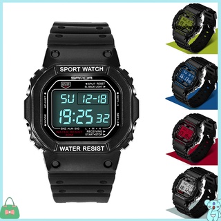 Clearance479 reloj de pulsera deportivo luminoso Unisex impermeable con pantalla Digital/pantalla Digital