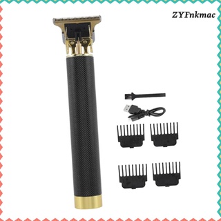 inalámbrico t-blade barba trimmer precisión afeitadora barba bigote aseo kit