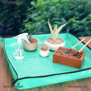 DECL Plant Repotting Square Mat Waterproof Thicken Indoor Transplanting Dirty Catcher 210824