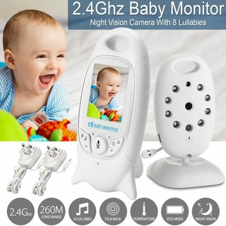 Cámara inalámbrica para Monitor de bebé 2.4GHz HD IR visión nocturna Video Digital Cam