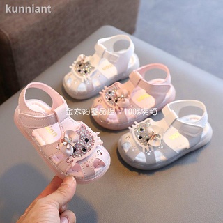 Sandalias para niña 2021 nuevos zapatos de princesa para niñas de verano zapatos de suela suave para bebé zapatos fem